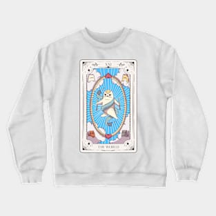 Cat Tarot - The World Crewneck Sweatshirt